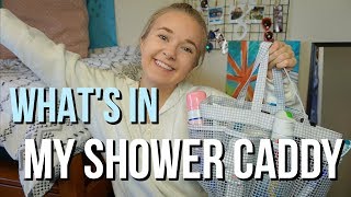 Guys Shower Dorm Caddy  Dorm shower caddy, Shower caddy gift, Dorm gift