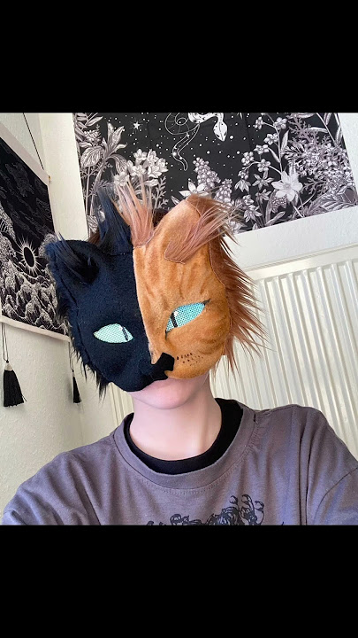 Here is a tutorial for a cat mask!! This is not just for therians but , how to make a therian mask