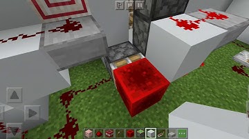Target block powered piston door! (Minecraft)