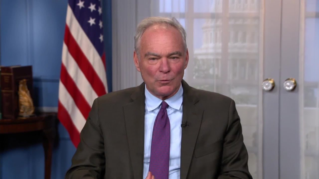 Tim Kaine talks about passage of the CHIPS bill. YouTube