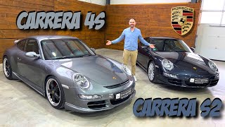 997.1 PARTY | PORSCHE 911 CARRERA 4S VS. PORSCHE 911 CARRERA S2 | TIPTRONIC VS. SCHALTER | TESTDRIVE