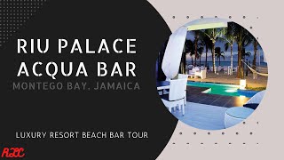 Riu Palace Aqua Bar Tour, Montego Bay Jamaica All-Inclusive Resort