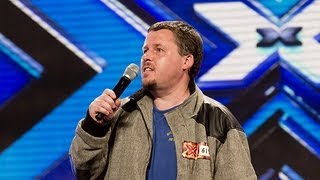 Billy Moore's audition - Journey's Dont Stop Believing - The X Factor UK 2012
