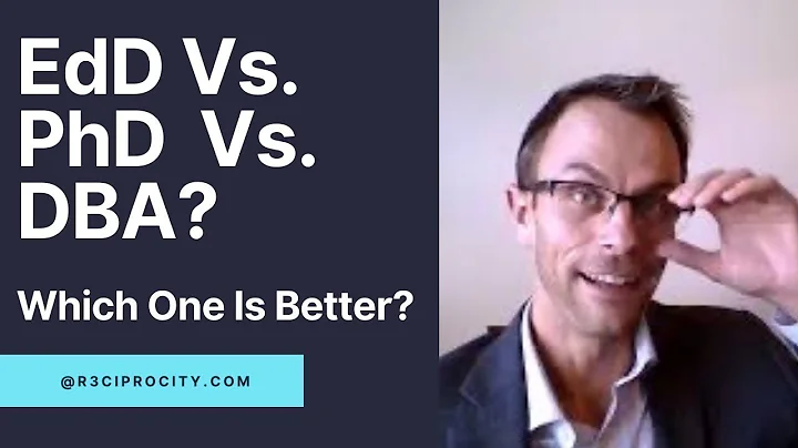 Which Business Doctoral Degree Is Best: EDD, PhD, Or DBA?