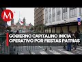 Operativo de seguridad en Centro Histórico por fiestas patrias es el normal: Sedena