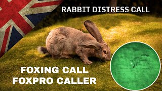 RABBIT DISTRESS SQUEAK CALL-Foxing FoxPro Caller-Foxing Hunting Pest Control Sound Effect - 1 hour