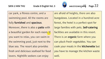 07 Grade 8 English Unit 8 Lesson 2 Exercise 4 Part 1
