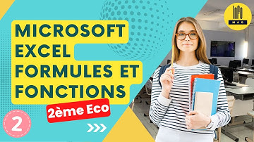 Tutoriel MS Excel : Formules, Fonctions MIN, MAX, SOMME, NB, NB.SI, SI, et MOYENNE (Cours Complet)