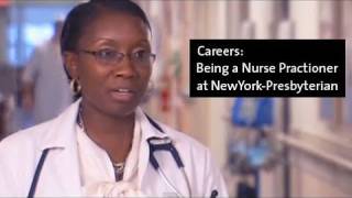 Being a Nurse Practioner at NewYork-Presbyterian