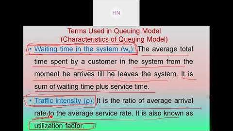 Operation Research - Queuing Model-Types, Terms, Kendall