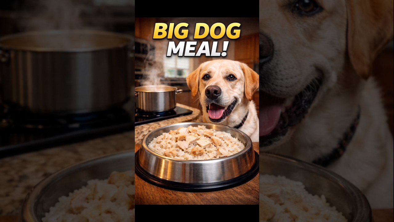 One-Pot Cheap Dog Food for Large Dogs