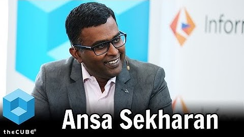 Ansa Sekharan | Informatica World 2017
