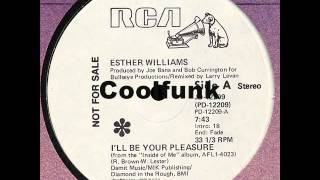 Esther Williams - I'll Be Your Pleasure (12" Larry Levan Mix 1981) chords