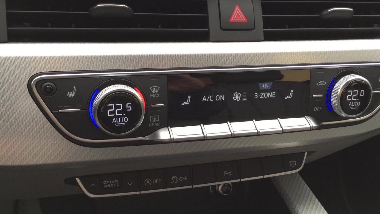 Die Clevere Klimasteuerung Im Neuen Audi A4 Youtube