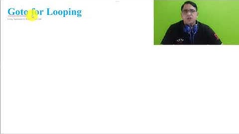 Lec-43 | C-Lang | Using Goto Statement as Loop in 