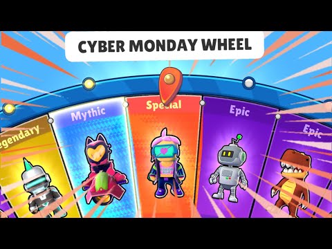 CYBER MONDAY WHEEL - Stumble Guys