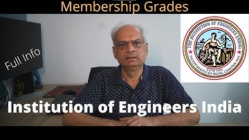 Institution of Engineers India MembershipGrades|Graduate Civil,StructureEngineersकौनसी मेम्बरशिप लें