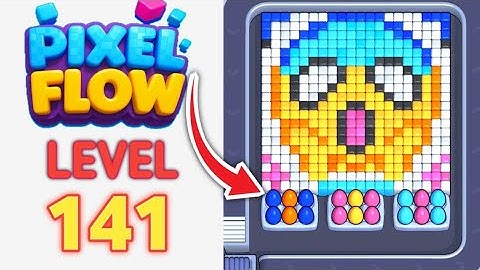 Pixel Flow Level 141 Walkthrough