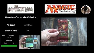 Cotations de l'ouverture d'un booster Collector la guerre fraticide, cartes Magic The Gathering