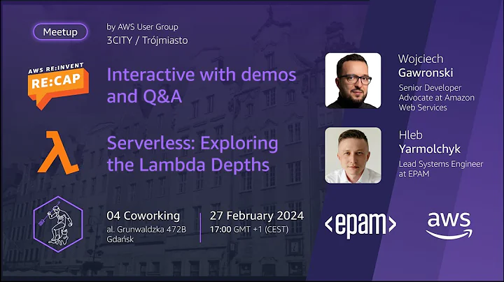 AWS User Group 3City Meetup #5