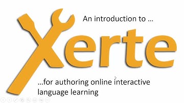 Introduction to Xerte