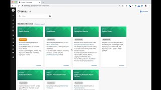 How to create a microservice (or any component) in Backstage (Demo) screenshot 2