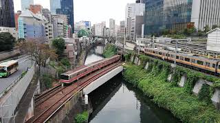 お茶の水駅　丸ノ内線とJR中央線