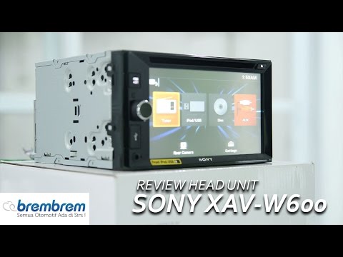Review Sony XAV-W600 | Brembrem - YouTube