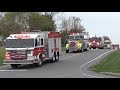 Fire Trucks & Ambulances Parade Supporting St Joseph Hospital, Berks DES & Reading Hospital