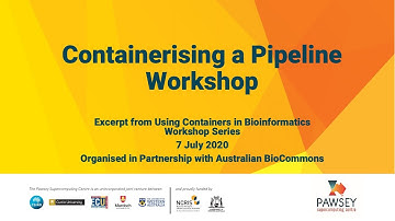 Containerising a pipeline