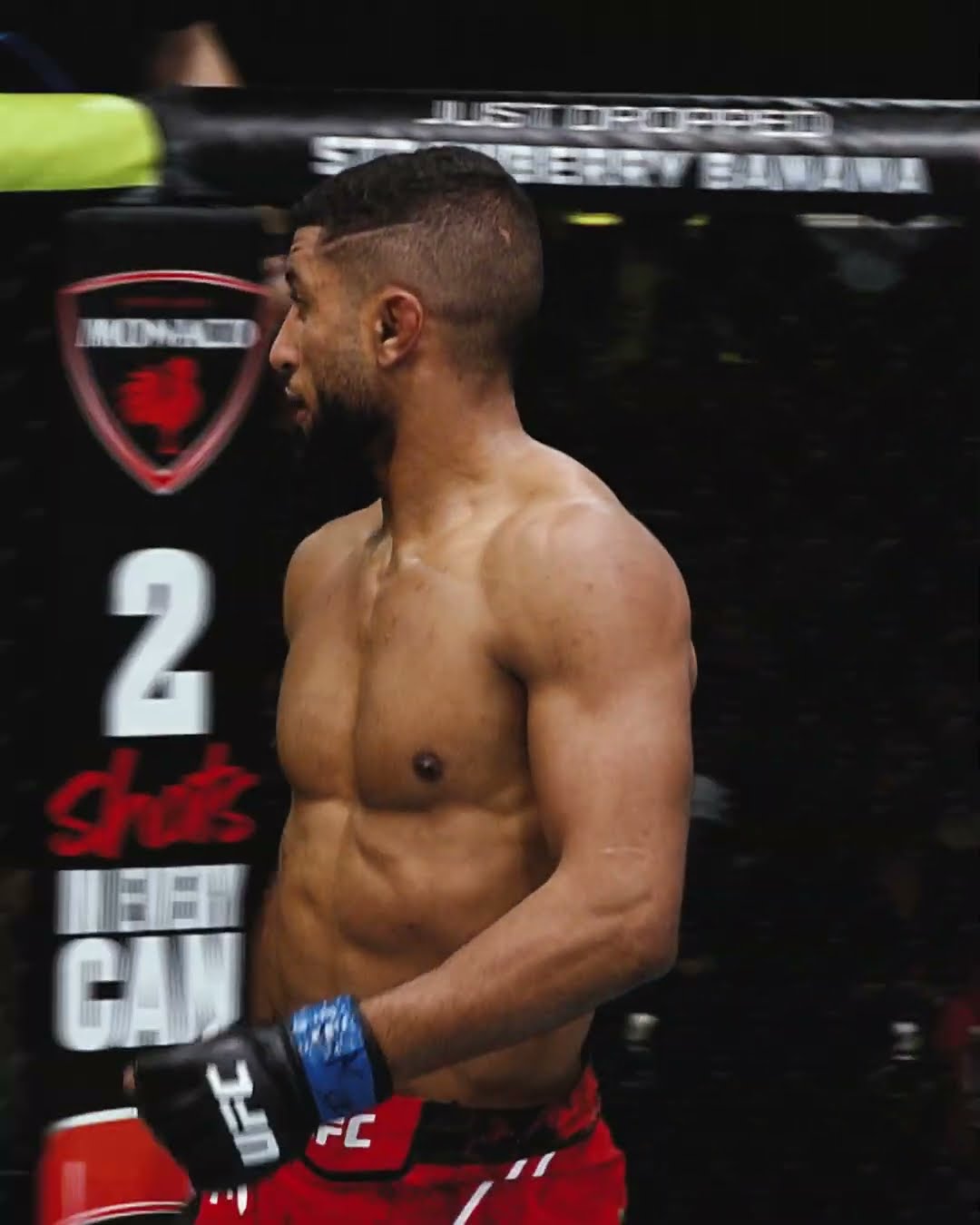Youssef Zalal CHOKES HIM OUT! ? #ufcvegas102