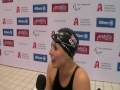 Stephanie Millward defends her S9 100m Backstroke title at the 2011 IPC Swimming Europeans