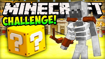 Minecraft MUTANT SKELETON CHALLENGE - Lucky Block Mod - Minecraft Mods