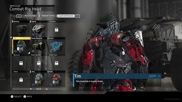 Infinite Warfare: Synaptic Tim Combat Rig Head