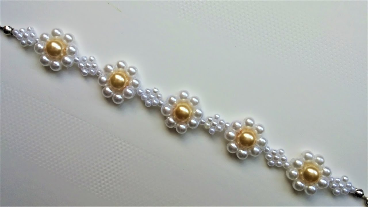 Pearl Flower Bracelet