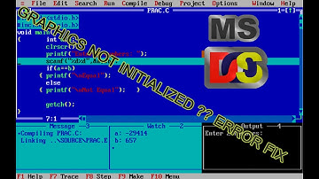 HOW TO INTIALLIZE GRAPHICS FILE IN TORBO C ++ AND HOW TO COPY PASTE IN TURBO C