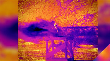 FLIR High Speed Thermal: Shotgun Slug vs Water Bottle