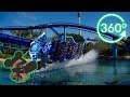 360º Ride on Manta at SeaWorld Orlando - Front Row