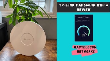 TP-LINK EAP660HD WIFI 6 Review