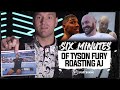 323 seconds of Tyson Fury roasting Anthony Joshua