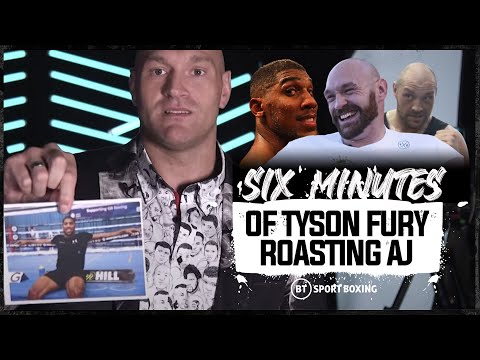 323 seconds of Tyson Fury roasting Anthony Joshua