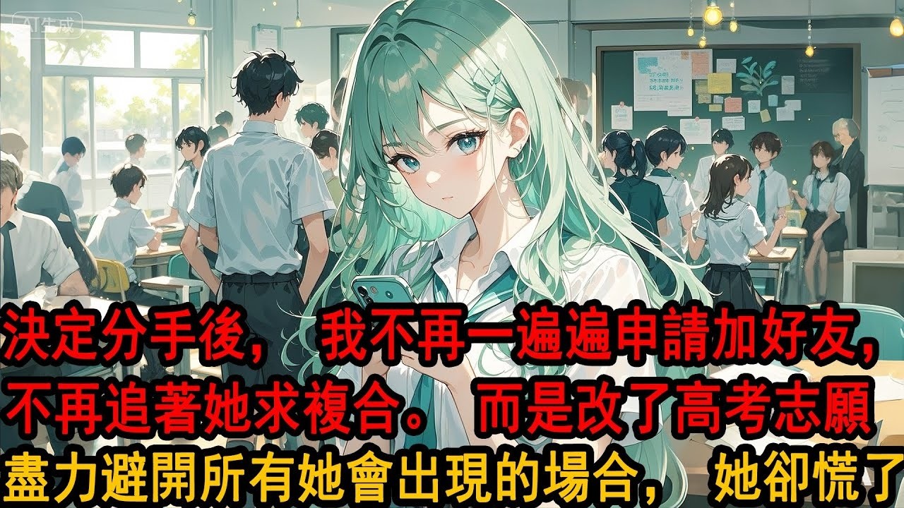 高考志願填報截止前一天，我突然發現自己的被人改得面目全非，報警後轉校生淚眼婆娑道歉，青梅閃現將他一把護在身後怒吼「我給的，只是個遊戲懲罰，你不是都改回來了？至於報警！」