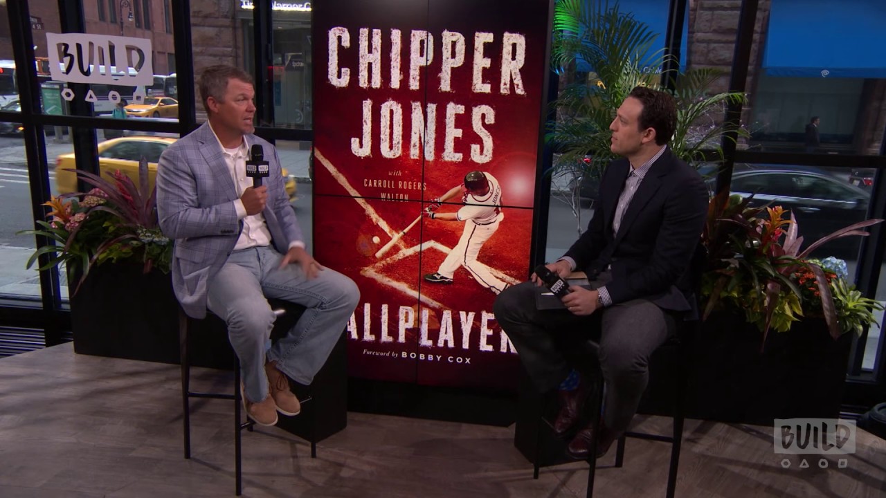 Chipper Jones promoting autobio 'Ballplayer