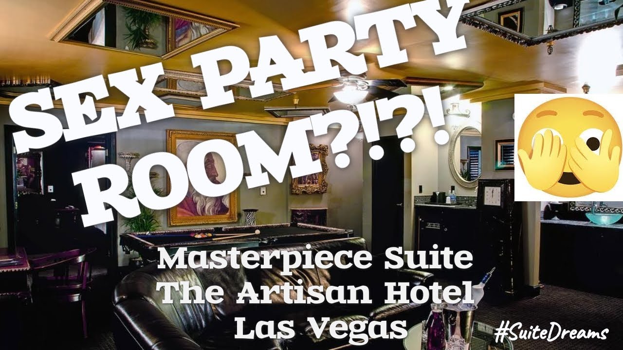 ADULTS ONLY HOTEL - The Artisan Las Vegas - Materpiece suite Sex party room?!?! Room Tour