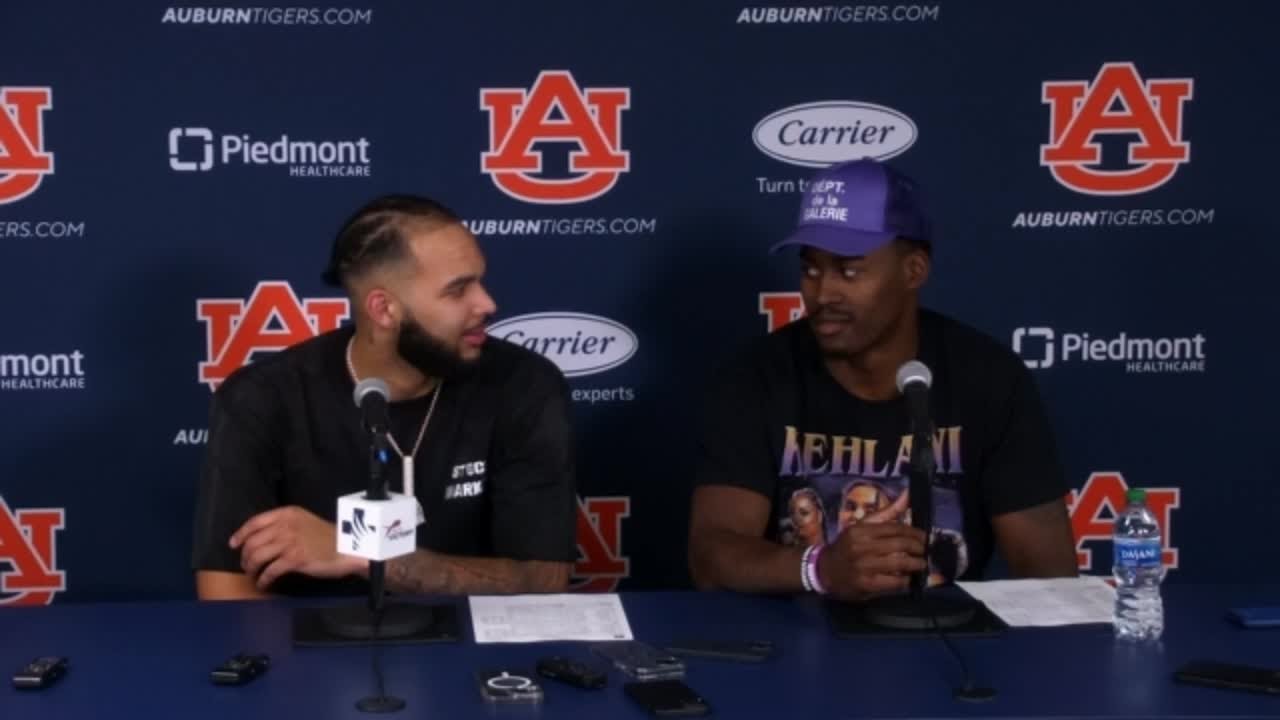 Johni Broome, Jaylin Williams recap No. 13 Auburn's 10161 win over No