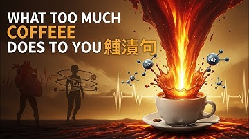 “What Happens to Your Body When You Drink TOO MUCH Coffee?”#CoffeeAddiction#HealthAwareness#Caffeine