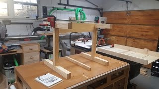 Contemporary Trestle Table Part 1: Base Assembly by AlabamaWoodworker 12,835 views 7 years ago 17 minutes