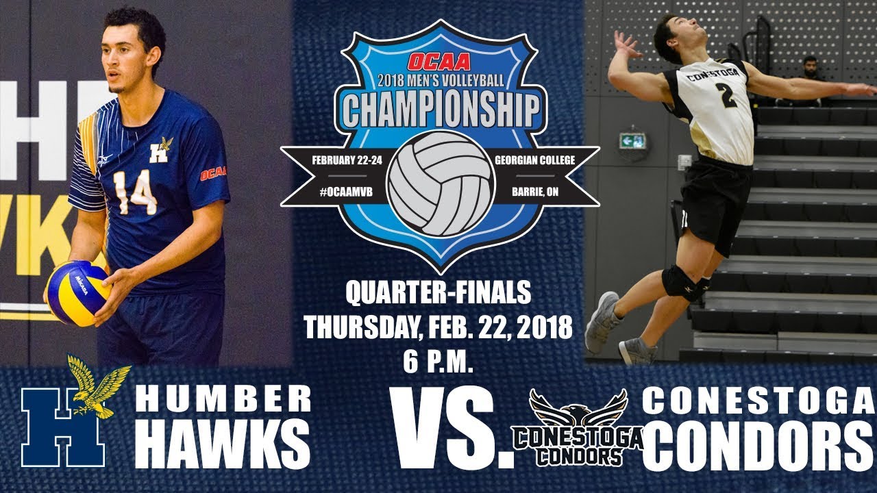 Game Three - 2018 OCAA Mens Volleyball Championship - Humber vs