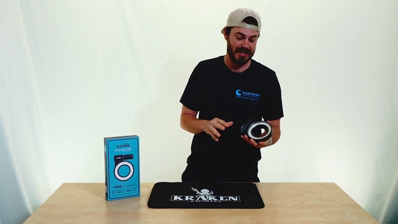 Kraken Weefine 1000 Lument Ring Light - YouTube