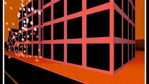 Dark BASIC Destruction Scene